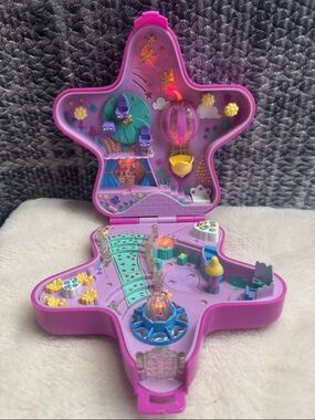 Polly Pocket Star Light Castle 1993 Bluebird Light-Up Works Vintage